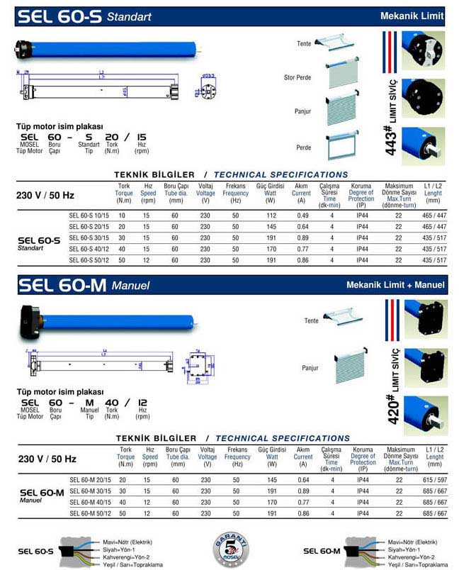 Sel - 60 serisi